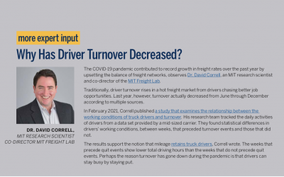 Why Has Driver Turnover Decreased?